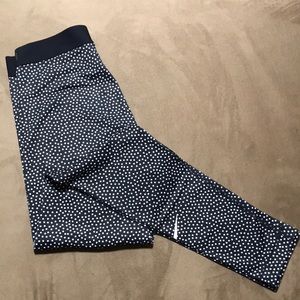 Nike pro polka dot leggings - sz Sm